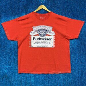 Budweiser Great American Lager King of Beers Promo Tee XXL